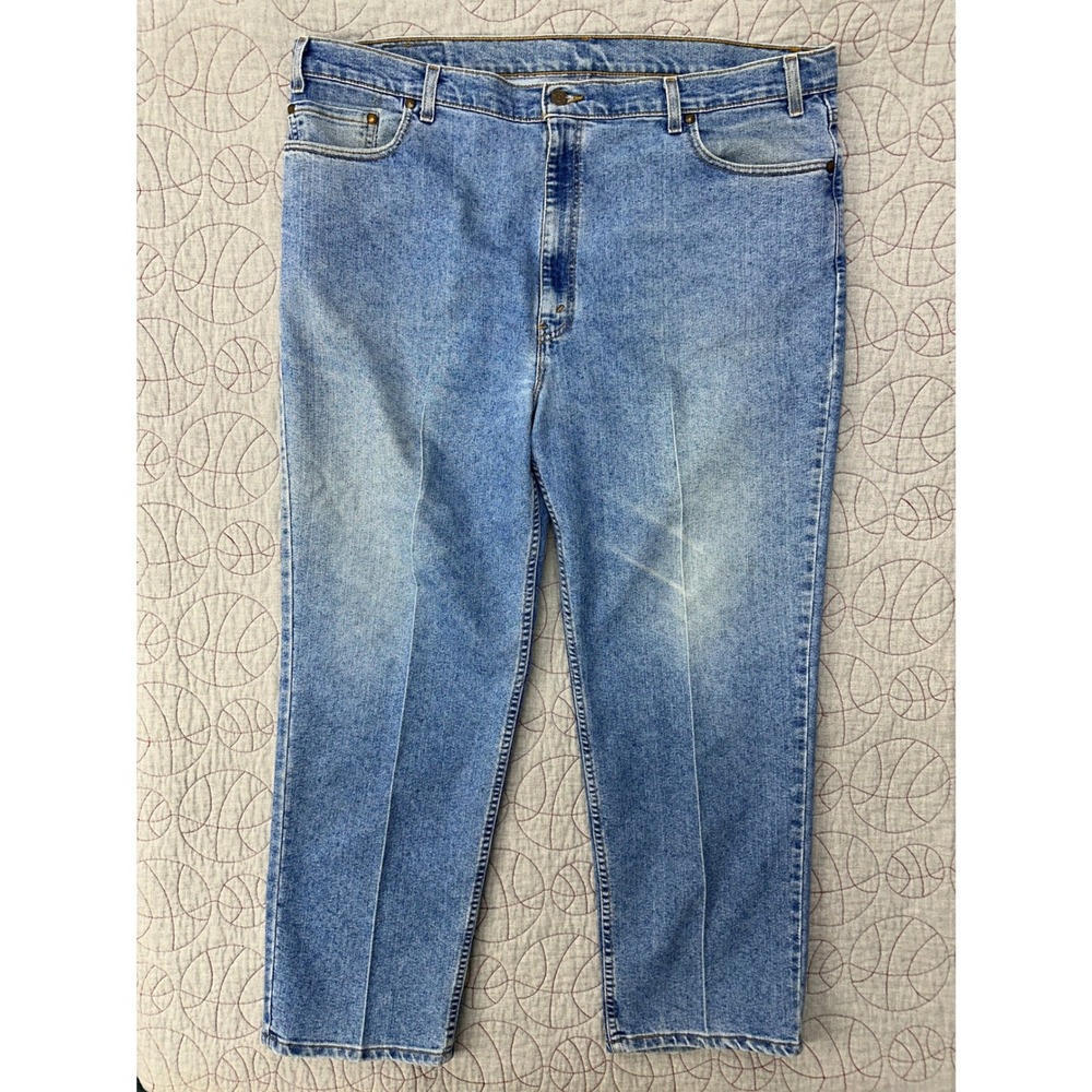Levis 540 Relaxed Fit Jeans Blue Orange Tab Vintage USA / Mens Forty Four Thirty